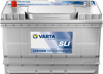 VARTA Fritidsbatteri 12V 105AH 800CCA (330x172x238mm) +midtstilt LFS105N
