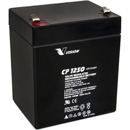 VISION AGM Batteri 12V 5Ah (91x71x107) F1