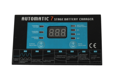 SMART BATTERY CHARGER 7-stegs Elektronisk Batterilader 12V 40A - 2 Kanaler - Bilde 5