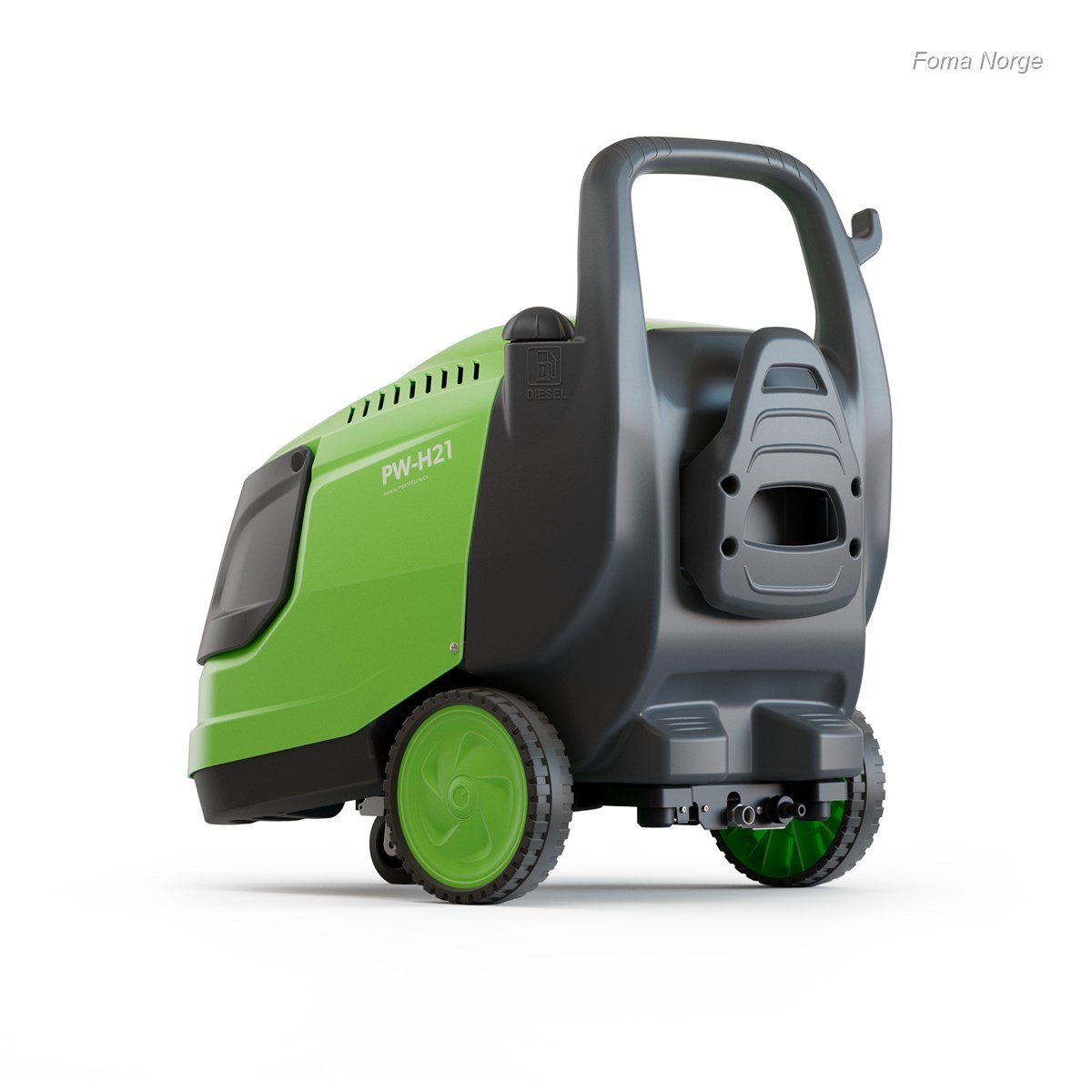 FOMA PW-H21 1408 NE Axial 1x230V varmtvannsvasker med standardutstyr