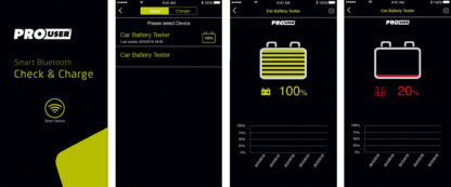 PROUSER Bluetooth Batteritester - Bilde 2