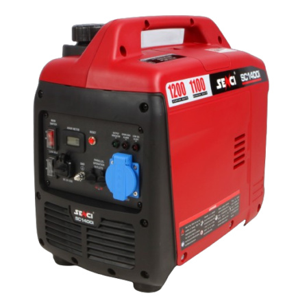 SENCI SC1400i Inverter Aggregat - Bensin - Max 1200W