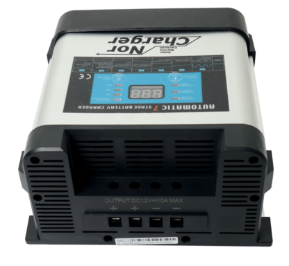 NOR CHARGER Pro Serie Elektronisk Batterilader 12V 10A 2-kanaler - Bilde 4