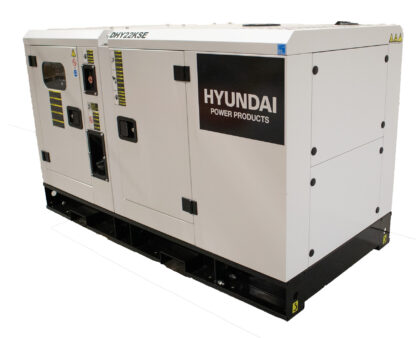 HYUNDAI DHY22KSE Diesel strømaggregat 22kVA 400V 3-fase - 1500RPM - Vannkjølt - Bilde 2