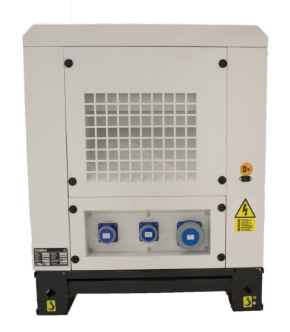 HYUNDAI DHY22KSE Diesel strømaggregat 22kVA 400V 3-fase - 1500RPM - Vannkjølt - Bilde 4