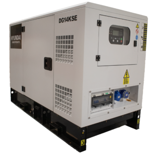 HYUNDAI DG14KSE Diesel strømaggregat 230V 3-Fase 13,8kVA - 1500RPM - Vannkjølt