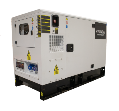 HYUNDAI DG14KSE Diesel strømaggregat 230V 3-Fase 13,8kVA - 1500RPM - Vannkjølt - Bilde 2
