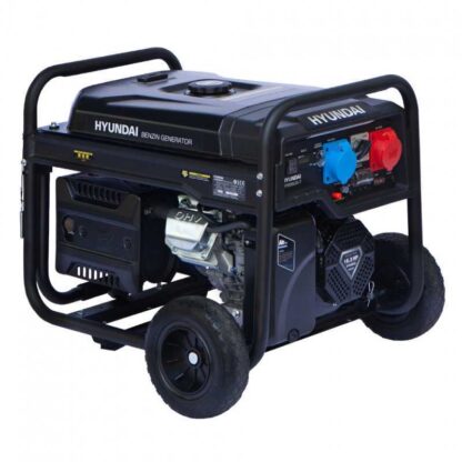 HYUNDAI HY10100LEK-T Proff Strømaggregat 8000W - 400V & 230V 1-FAS - elektrisk start - bensin - Bilde 5