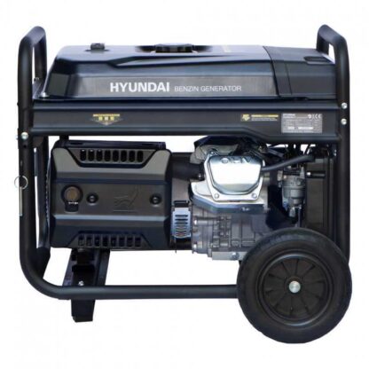 HYUNDAI HY10100LEK-T Proff Strømaggregat 8000W - 400V & 230V 1-FAS - elektrisk start - bensin - Bilde 6