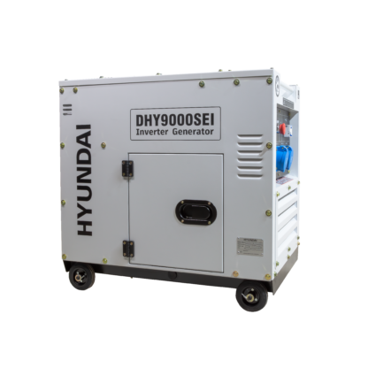 HYUNDAI DHY9000SEi Diesel Inverter Strømaggregat 6500W - Elektrisk start - Forvarming - ATS - Bilde 2
