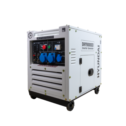 HYUNDAI DHY9000SEi Diesel Inverter Strømaggregat 6500W - Elektrisk start - Forvarming - ATS - Bilde 4